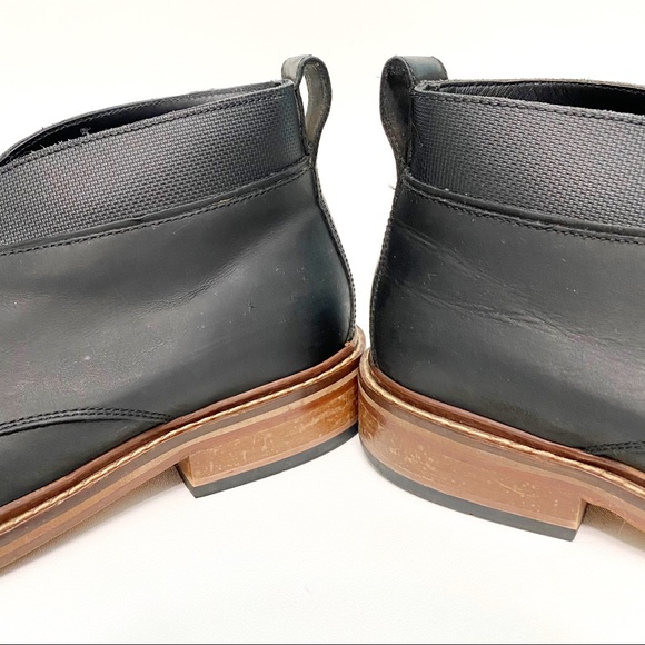 cole haan | colton winter chukka black leather 8.5 main image 7